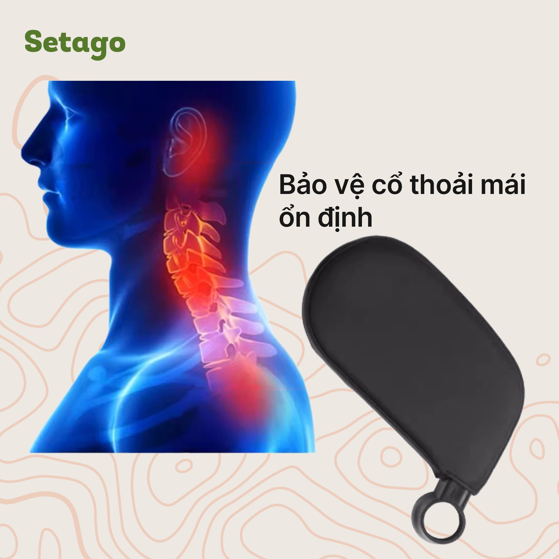 Gối Đỡ Đầu Ô Tô Cho Trẻ Em & Người Lớn – Đệm Dày, An Toàn Cho Giấc Ngủ Ngắn