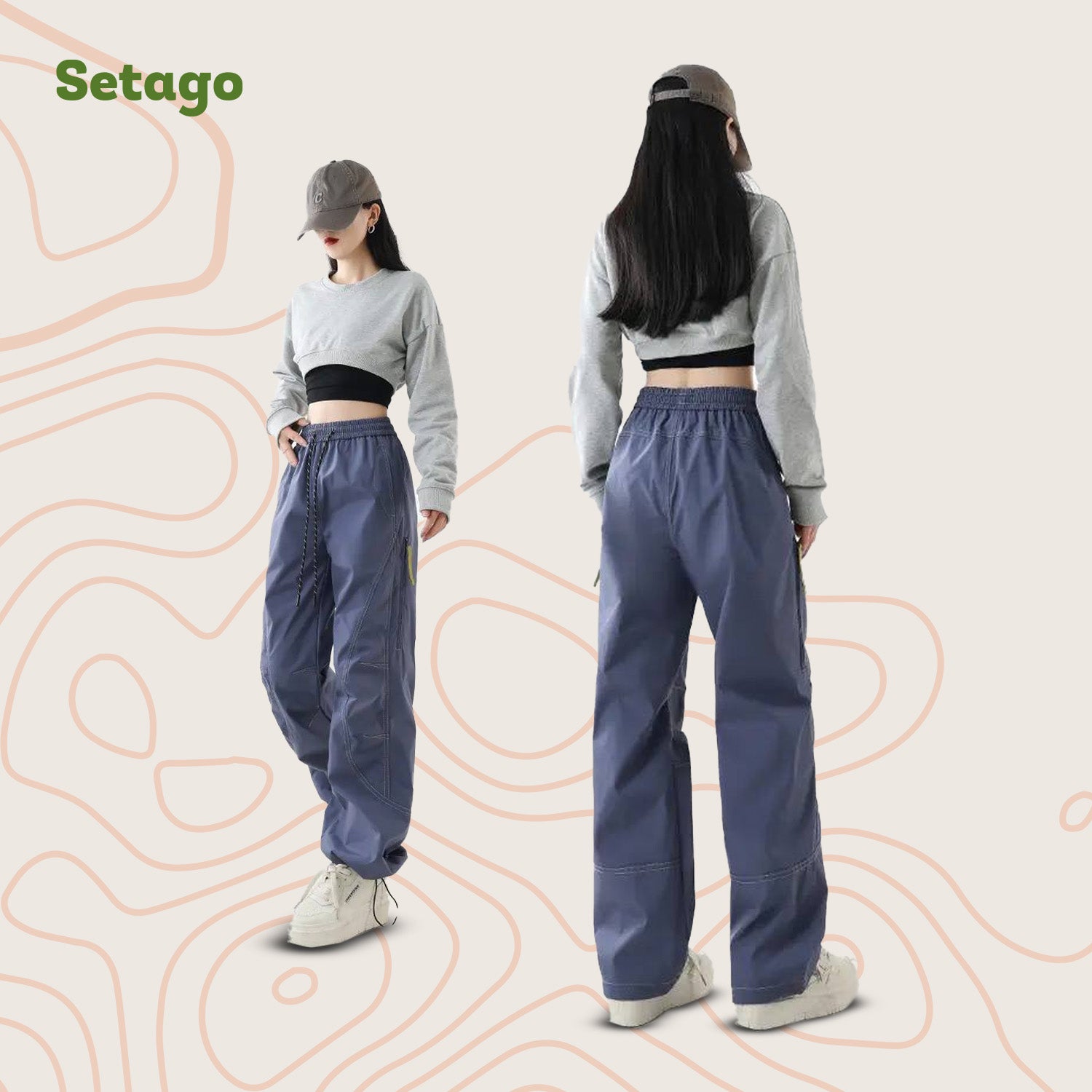 Quần dã ngoại ống suông Windy - phong cách, linh hoạt