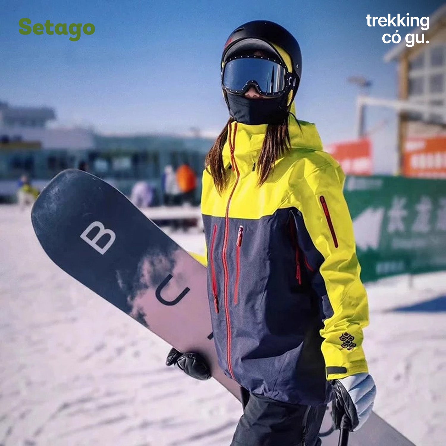 Áo khoác leo núi chống nước ExCore - Thoáng khí, kháng nước, chống chịu