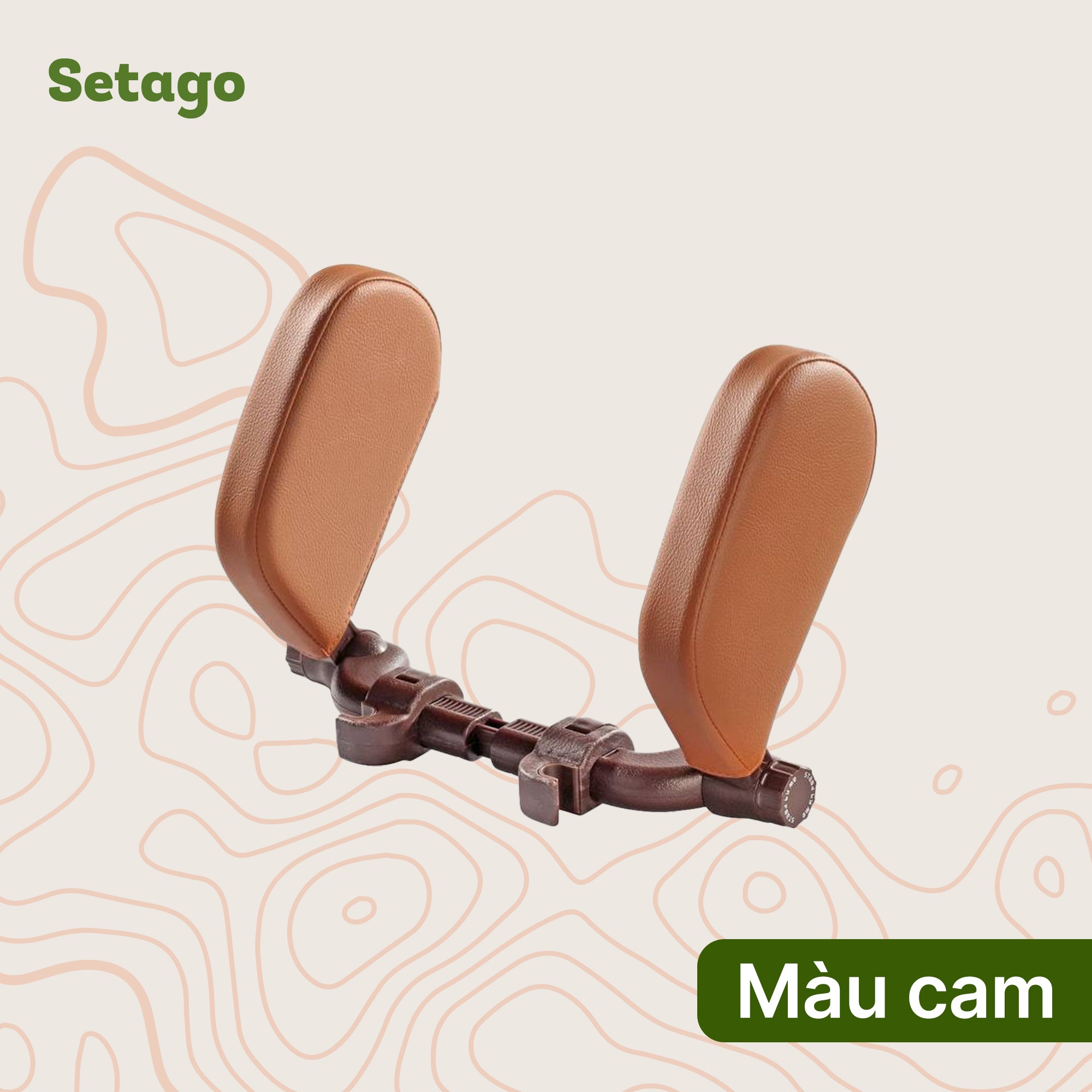 Gối Đỡ Đầu Ô Tô Cho Trẻ Em & Người Lớn – Đệm Dày, An Toàn Cho Giấc Ngủ Ngắn