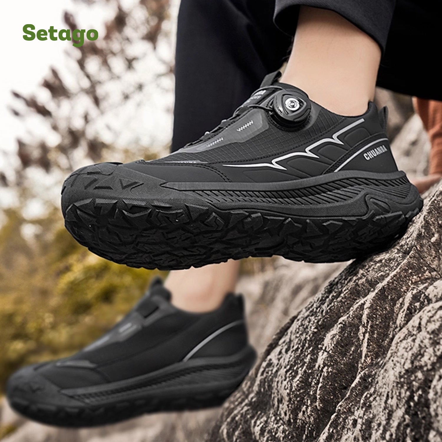 GIÀY GO TRAIL – CHỐNG NƯỚC NHẸ, VƯỢT ĐỊA HÌNH, VỮNG BƯỚC CHÂN