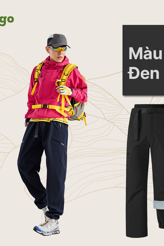 Quần dã ngoại leo núi chống nước DryPeak - Chống nước, khô ráo ở mọi cao dộ