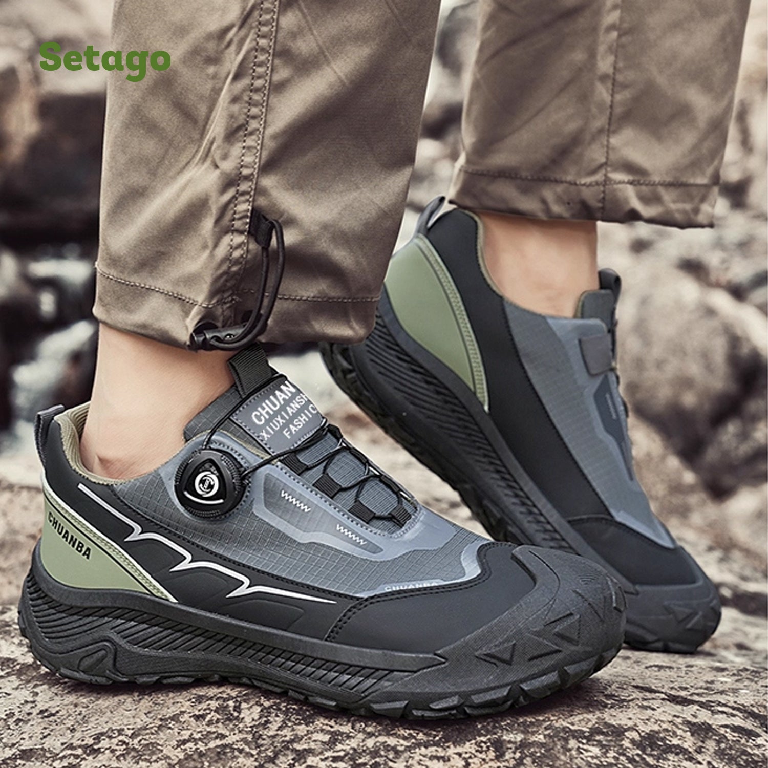 GIÀY GO TRAIL – CHỐNG NƯỚC NHẸ, VƯỢT ĐỊA HÌNH, VỮNG BƯỚC CHÂN