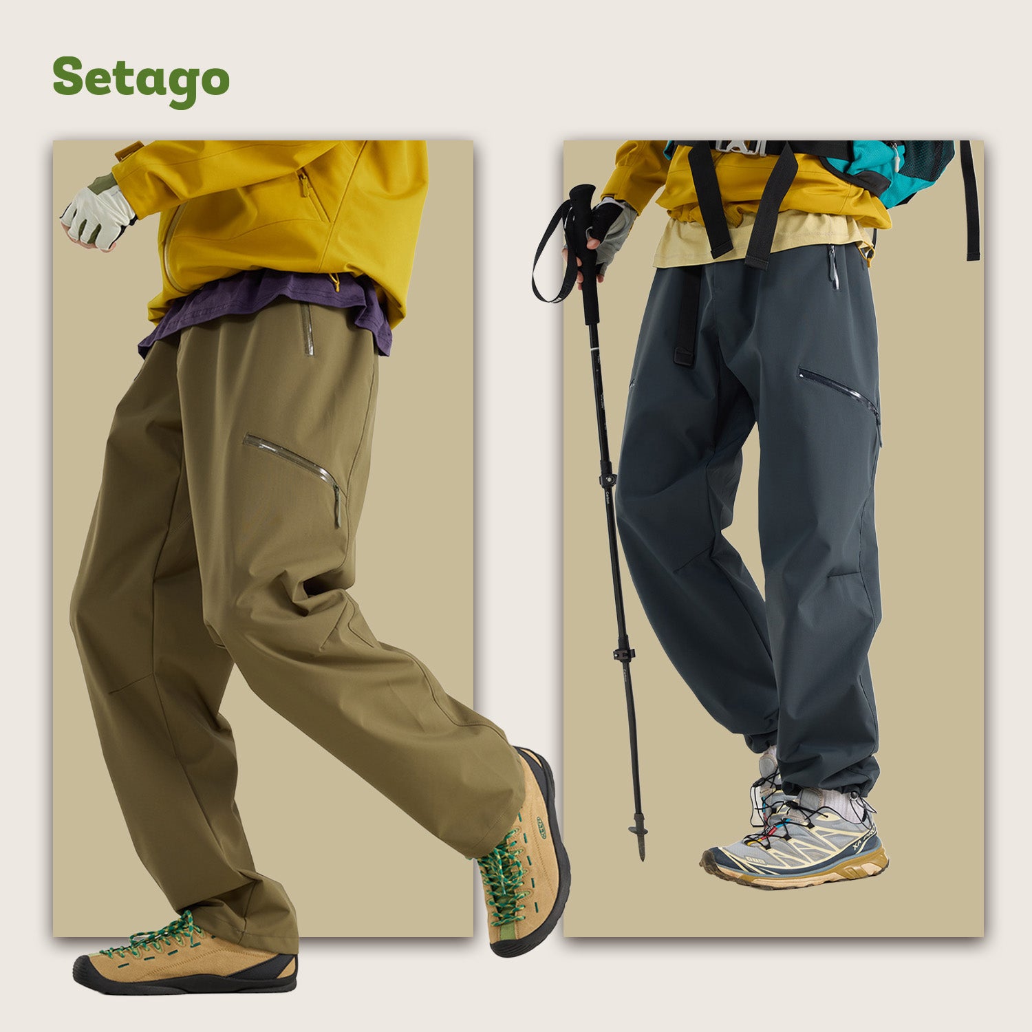 Quần dã ngoại leo núi chống nước DryPeak - Chống nước, khô ráo ở mọi cao dộ