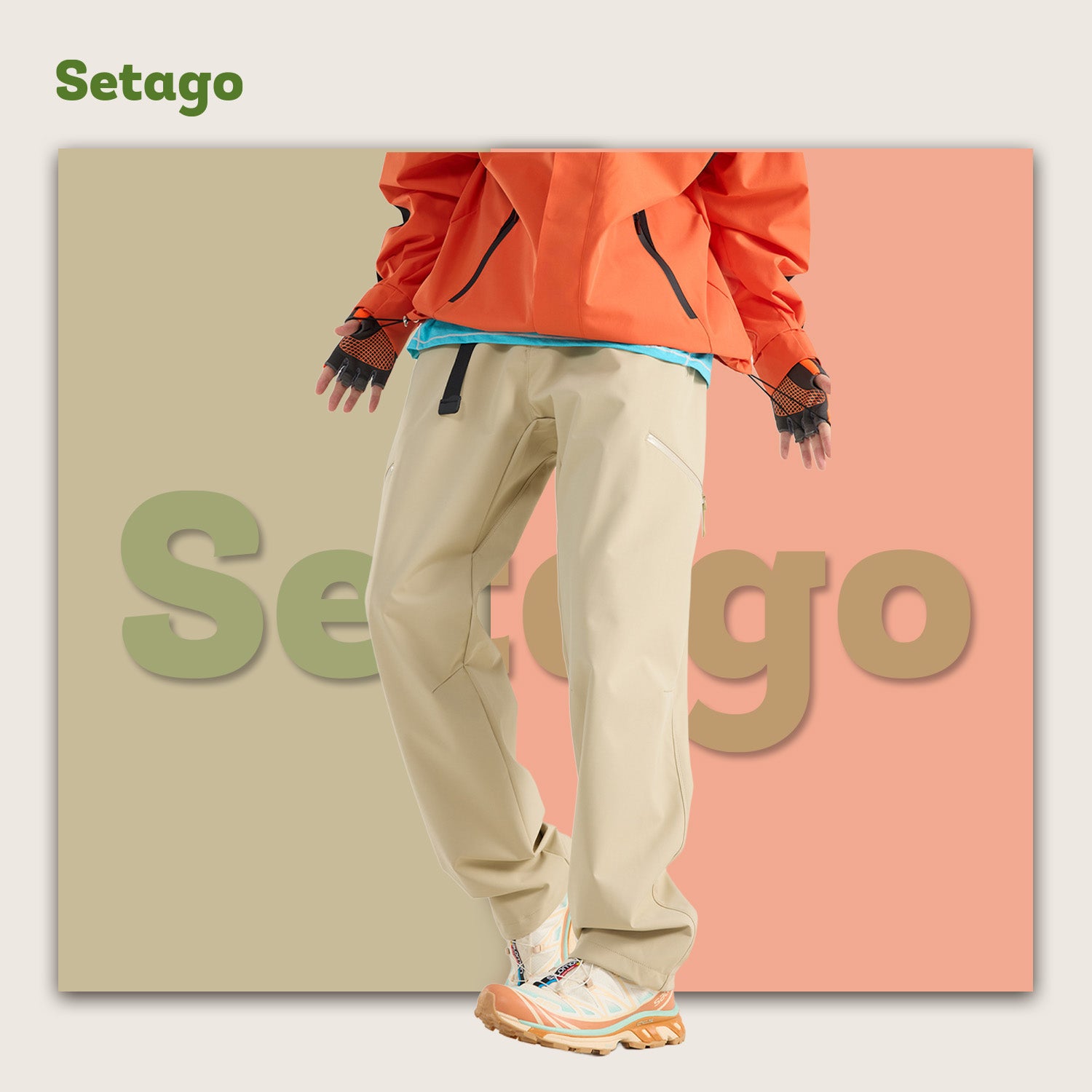 Quần dã ngoại leo núi chống nước DryPeak - Chống nước, khô ráo ở mọi cao dộ