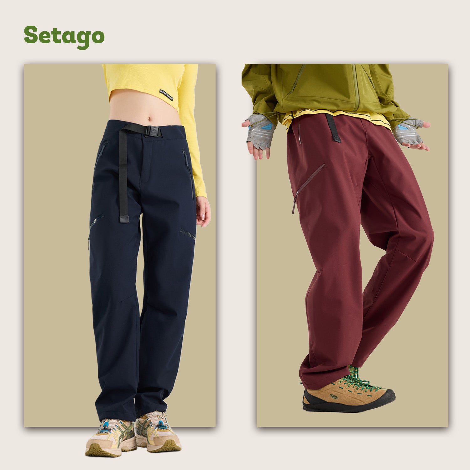 Quần dã ngoại leo núi chống nước DryPeak - Chống nước, khô ráo ở mọi cao dộ