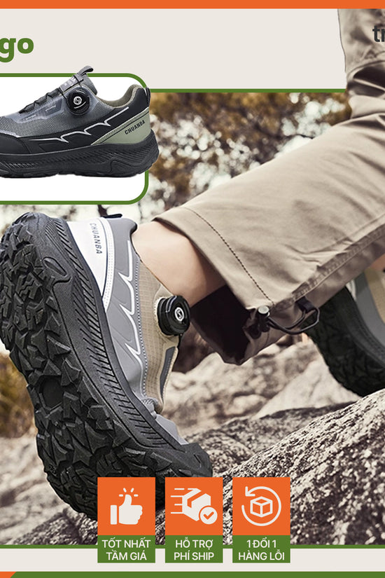 GIÀY GO TRAIL – CHỐNG NƯỚC NHẸ, VƯỢT ĐỊA HÌNH, VỮNG BƯỚC CHÂN