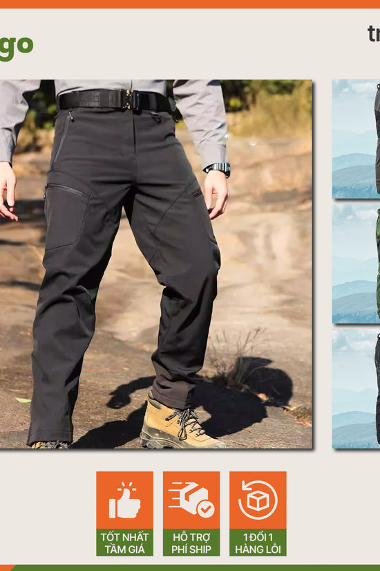 Quần dã ngoại, leo núi mùa đông Orcas - ấm áp, dày dặn, phù hợp mùa thu đông