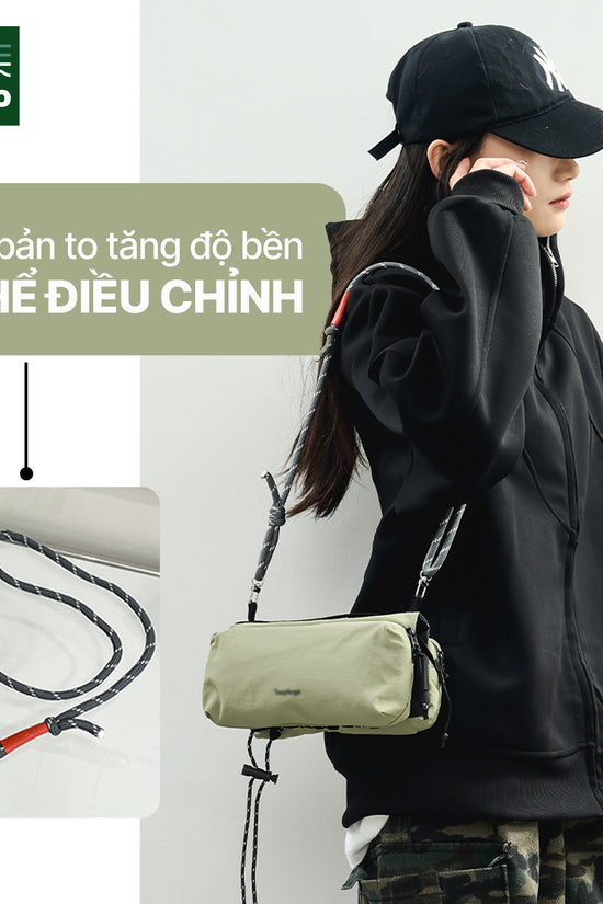 Túi đeo chéo Burger Bag - nhỏ gọn, linh hoạt, cá tính