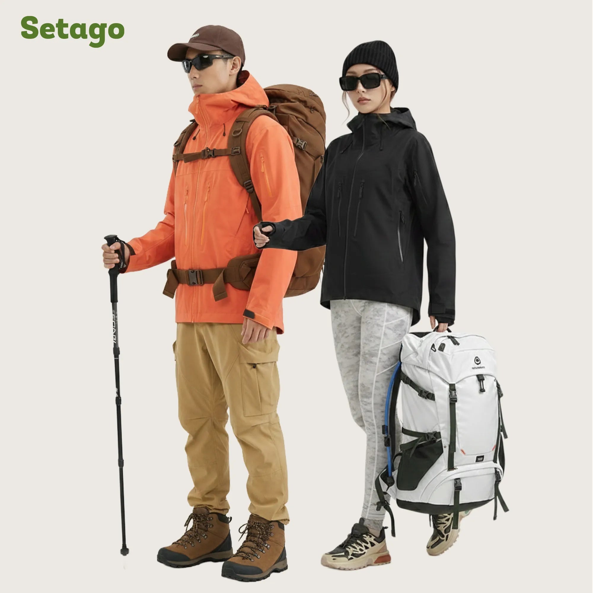 Áo khoác dã ngoại, leo núi chống nước tối đa Setago GTX