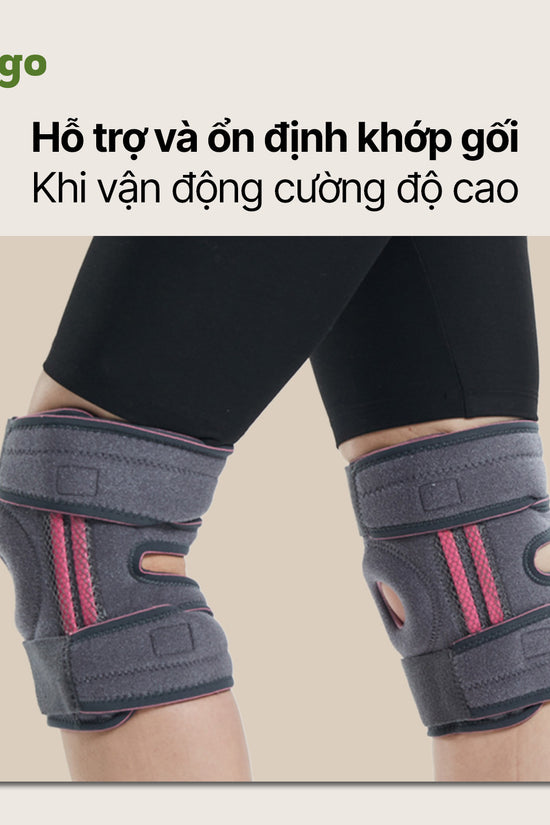 Bó gối hộ trợ leo núi Kneex - Giảm chấn thương, an toàn, tự tin chinh phục địa hình