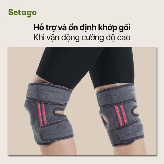 Bó gối hộ trợ leo núi Kneex - Giảm chấn thương, an toàn, tự tin chinh phục địa hình