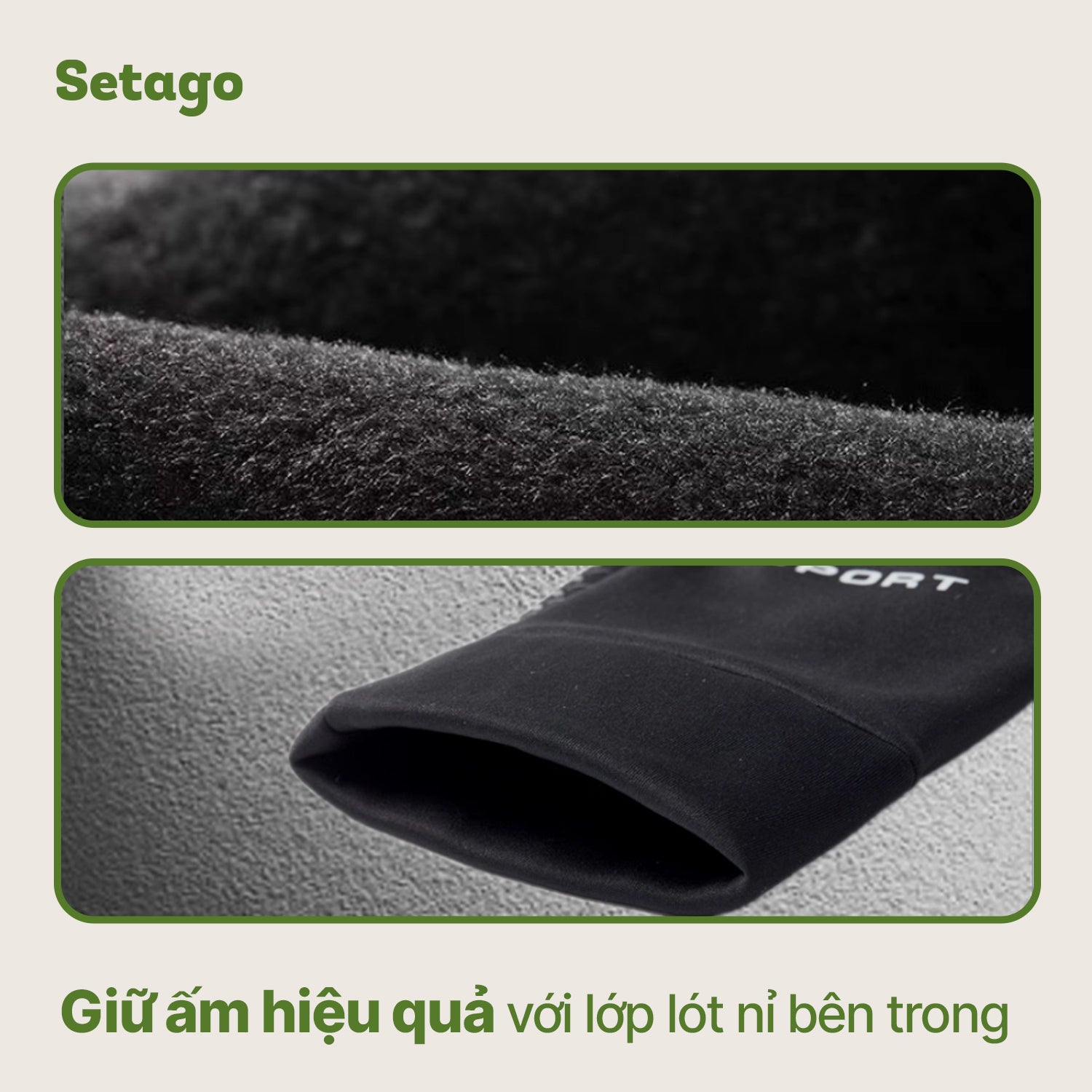 Găng tay leo núi cảm ứng Warmfy - Ấm áp, dễ chịu cho mùa đông