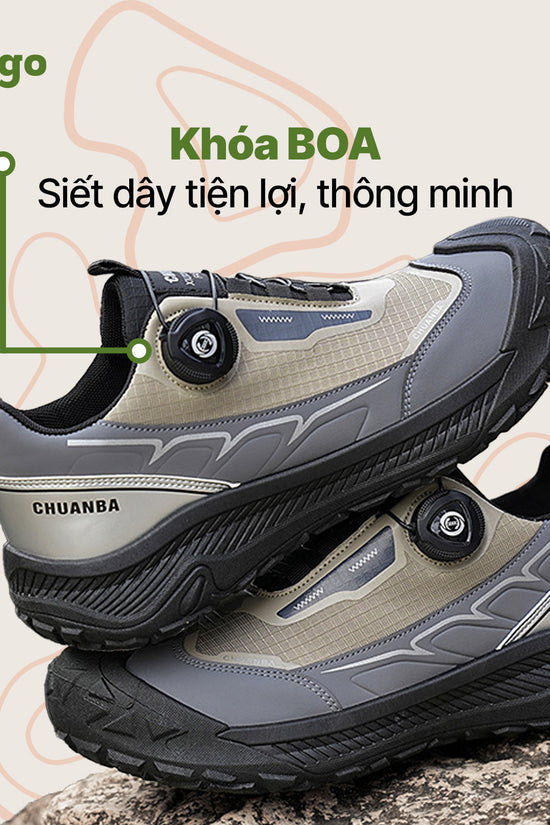 GIÀY GO TRAIL – CHỐNG NƯỚC NHẸ, VƯỢT ĐỊA HÌNH, VỮNG BƯỚC CHÂN