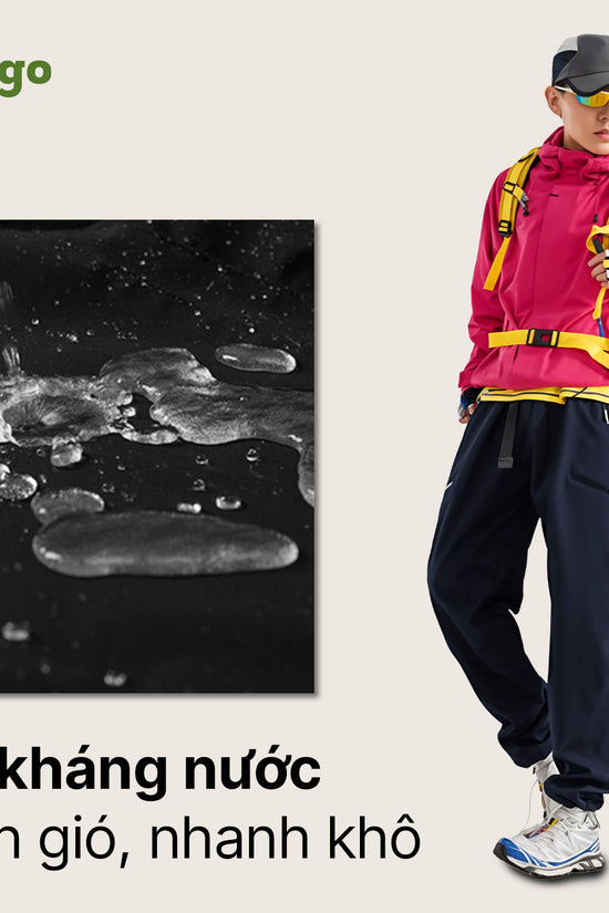 Quần dã ngoại leo núi chống nước DryPeak - Chống nước, khô ráo ở mọi cao dộ