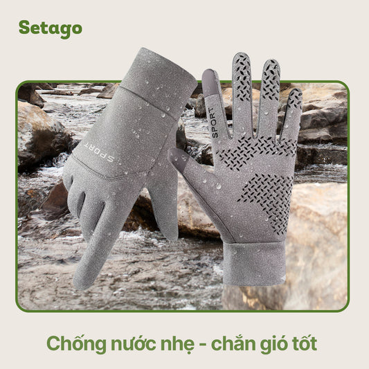 Găng tay leo núi cảm ứng Warmfy - Ấm áp, dễ chịu cho mùa đông