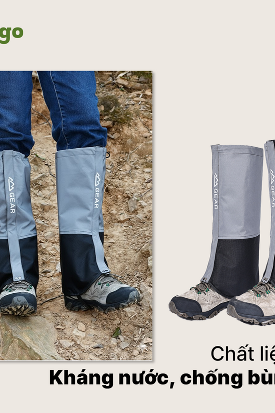 Xà cạp Gear - bảo vệ đôi chân, vững bước hành trình