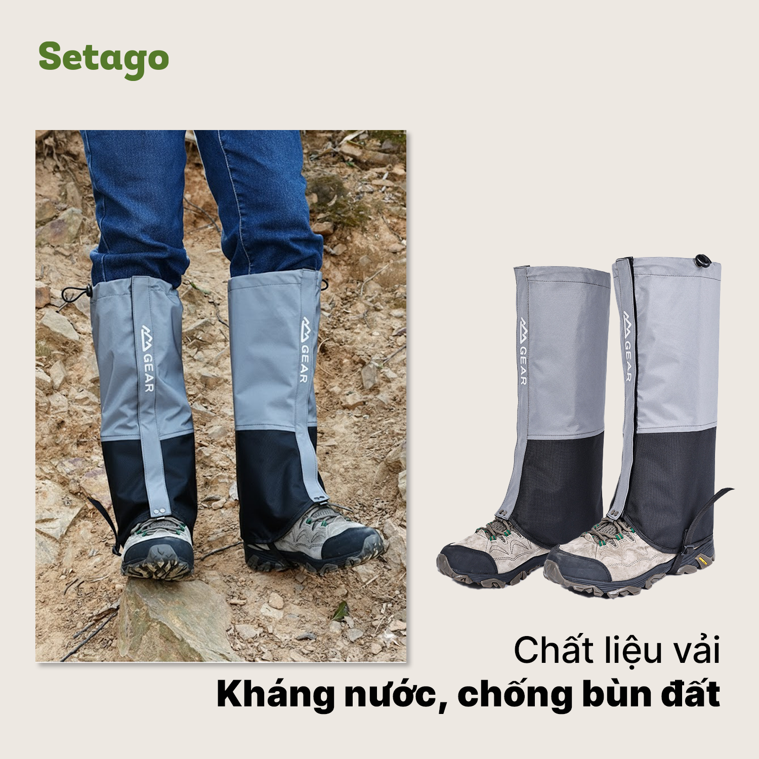 Xà cạp Gear - bảo vệ đôi chân, vững bước hành trình