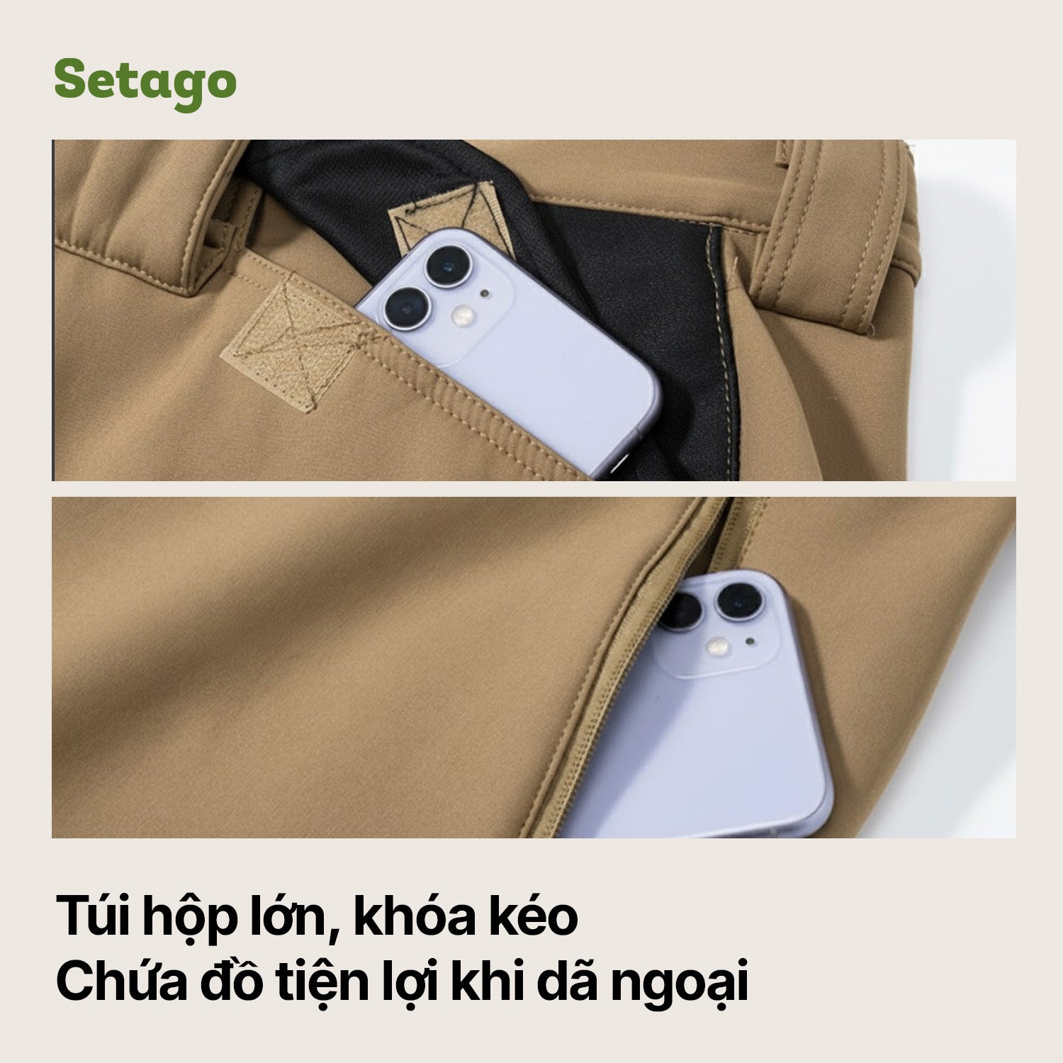 Quần dã ngoại, leo núi mùa đông Orcas - ấm áp, dày dặn, phù hợp mùa thu đông