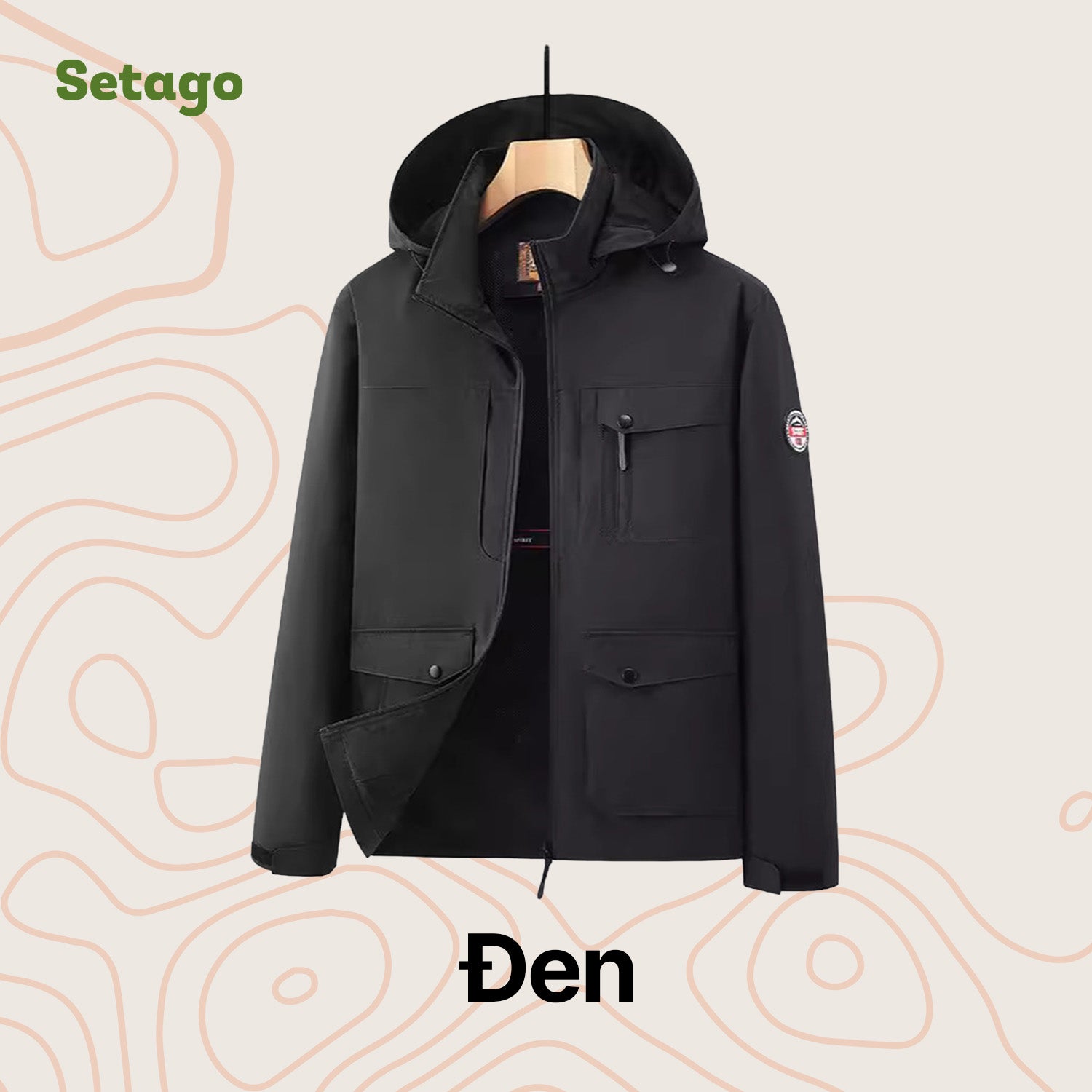 Áo khoác dáng parka mùa đông Thorin - Đứng form, đa dụng