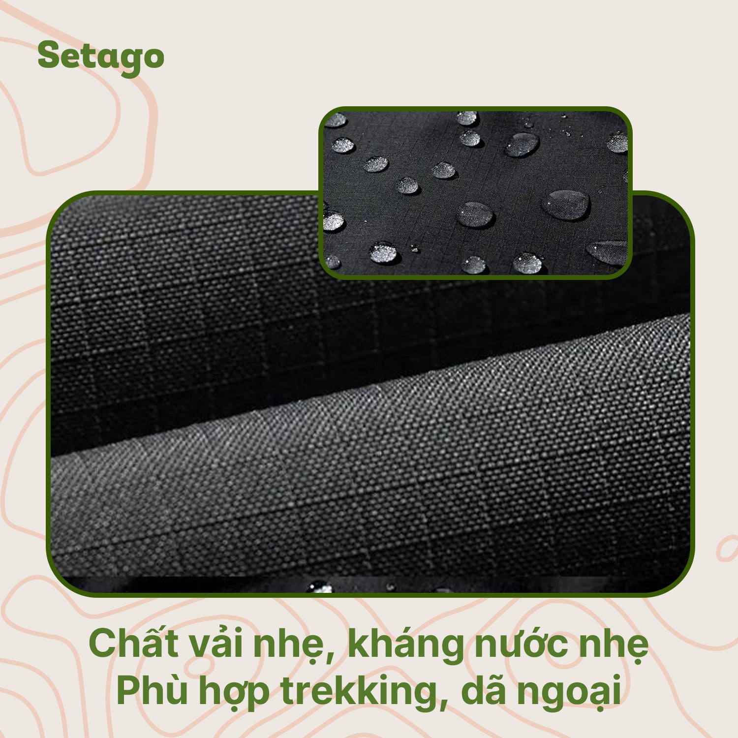 Quần dã ngoại ống suông Windy - phong cách, linh hoạt