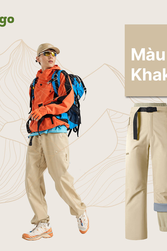 Quần dã ngoại leo núi chống nước DryPeak - Chống nước, khô ráo ở mọi cao dộ