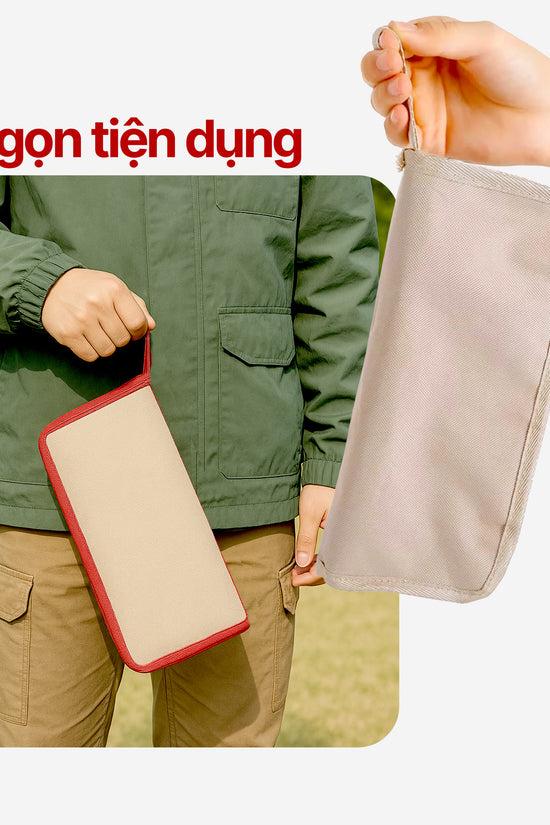 Ghế gấp xách tay Foldy – Gọn nhẹ như một chiếc túi, tiện lợi mọi lúc mọi nơi