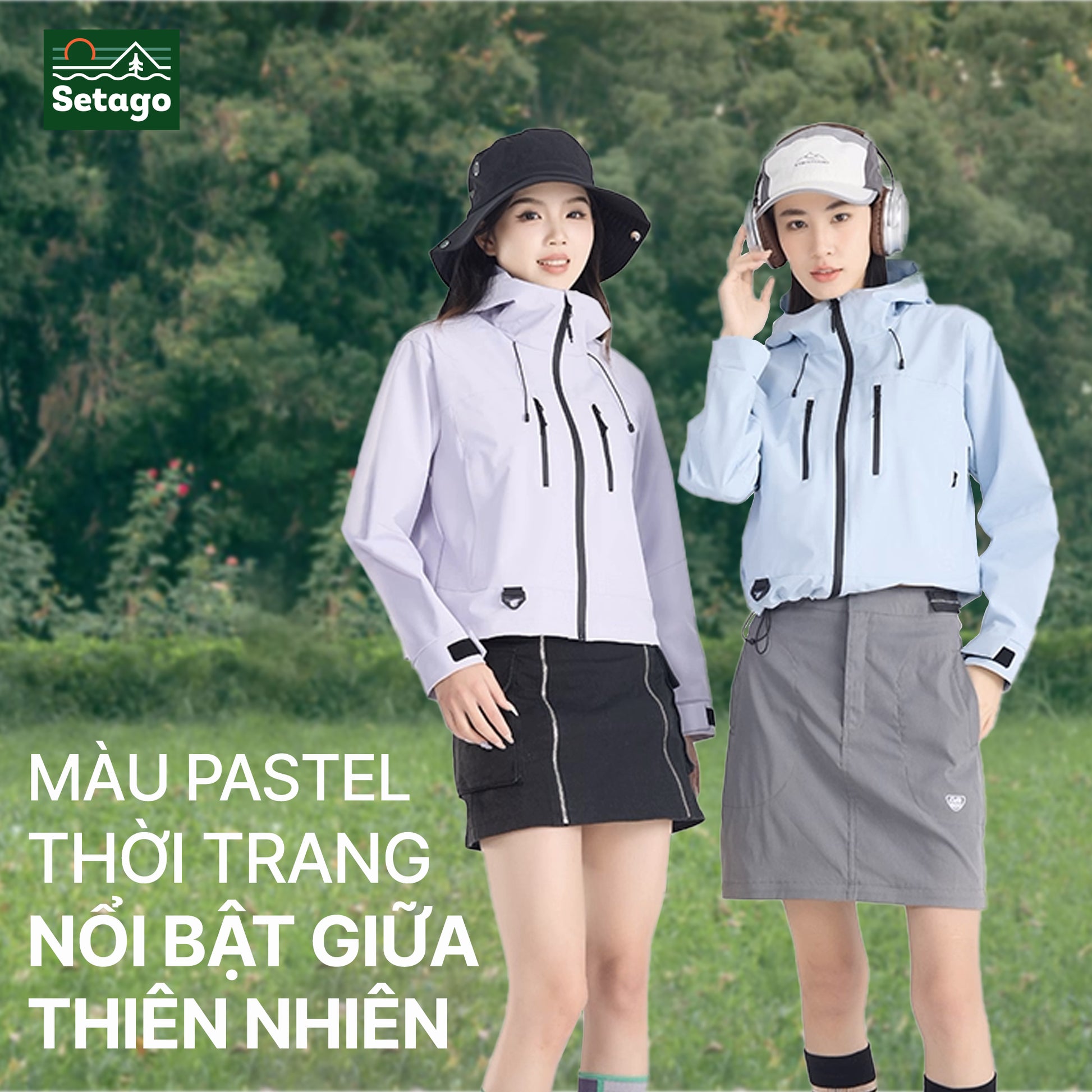 ÁO KHOÁC CROPTOP NỮ CROPARA – CẢN GIÓ, CHỐNG NƯỚC, NỮ TÍNH VÀ NĂNG ĐỘNG