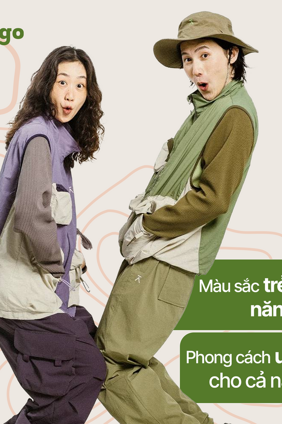 Áo Gile Dã Ngoại Pockit - Phong cách khác biệt, tiện lợi