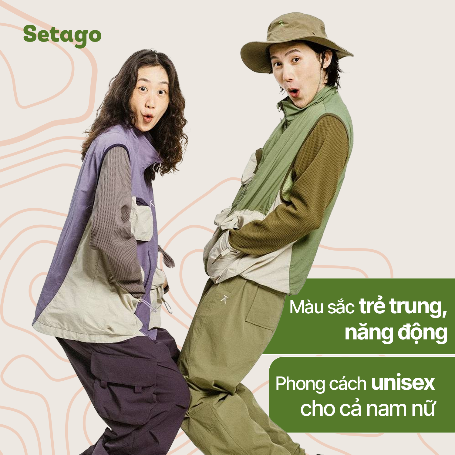 Áo Gile Dã Ngoại Pockit - Phong cách khác biệt, tiện lợi