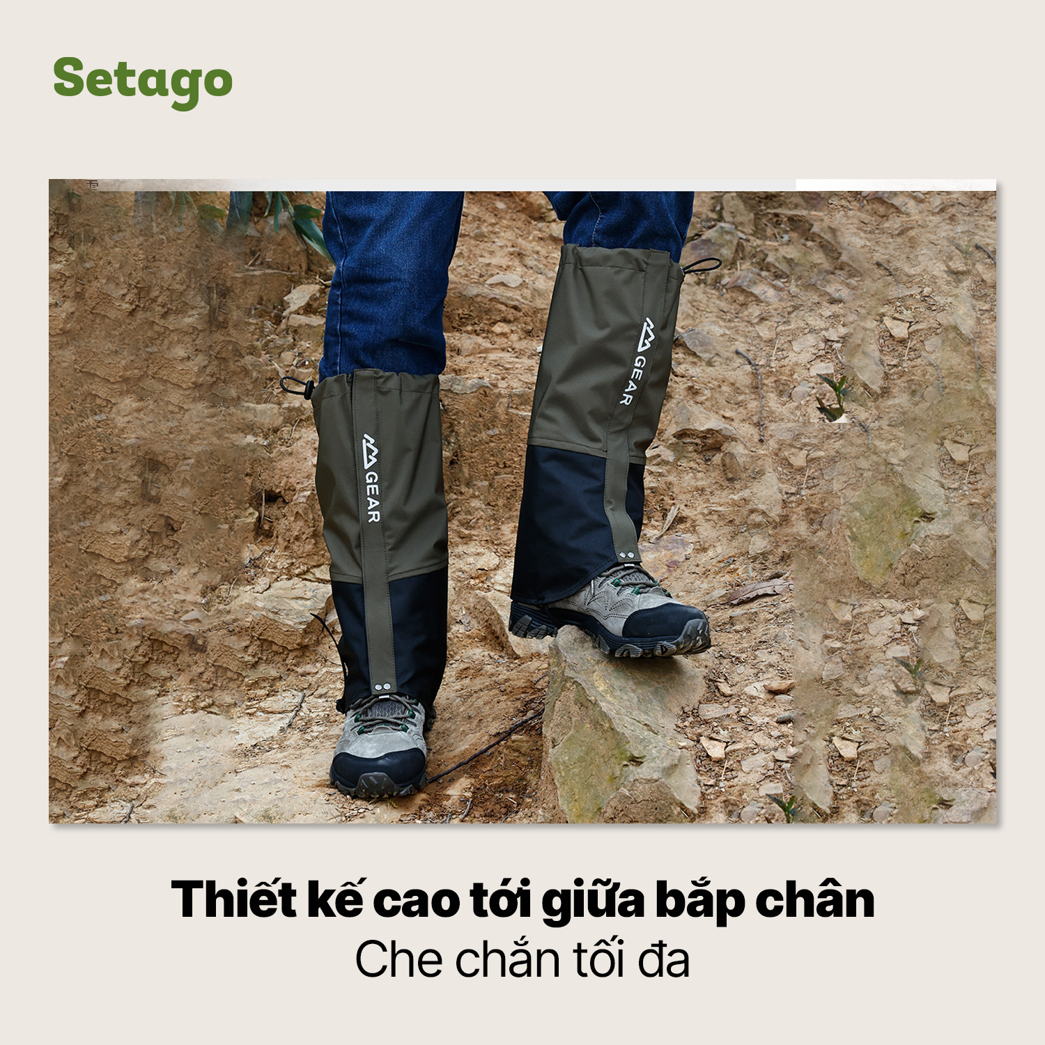 Xà cạp Gear - bảo vệ đôi chân, vững bước hành trình