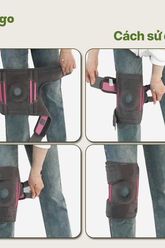 Bó gối hộ trợ leo núi Kneex - Giảm chấn thương, an toàn, tự tin chinh phục địa hình