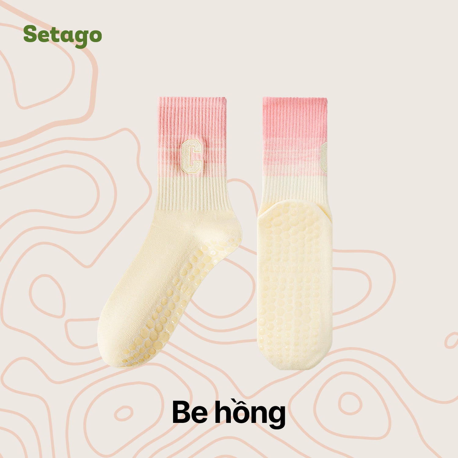 Tất chống trơn thể thao Grip Socks - Chống trượt, êm chân