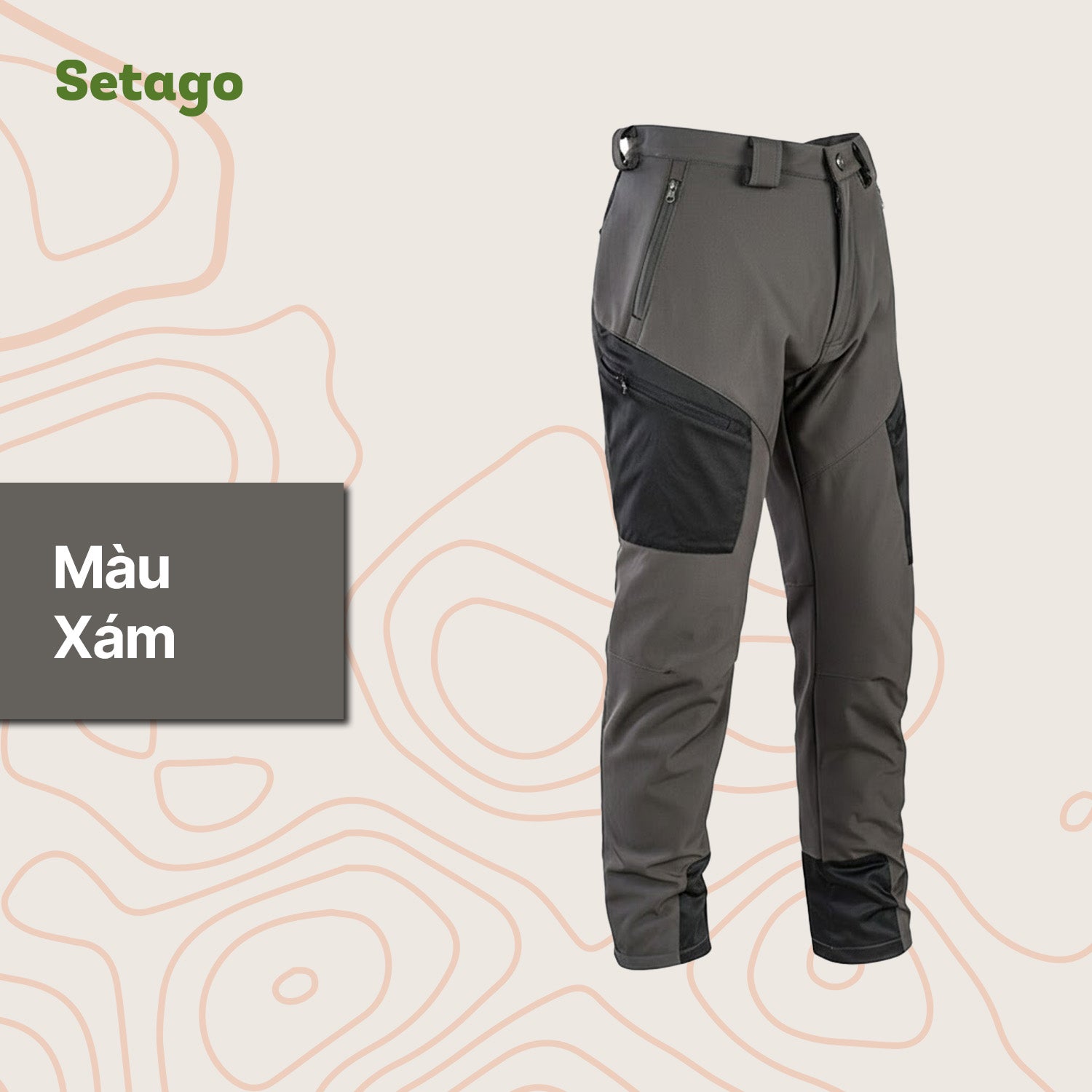 Quần dã ngoại, leo núi mùa đông Orcas - ấm áp, dày dặn, phù hợp mùa thu đông