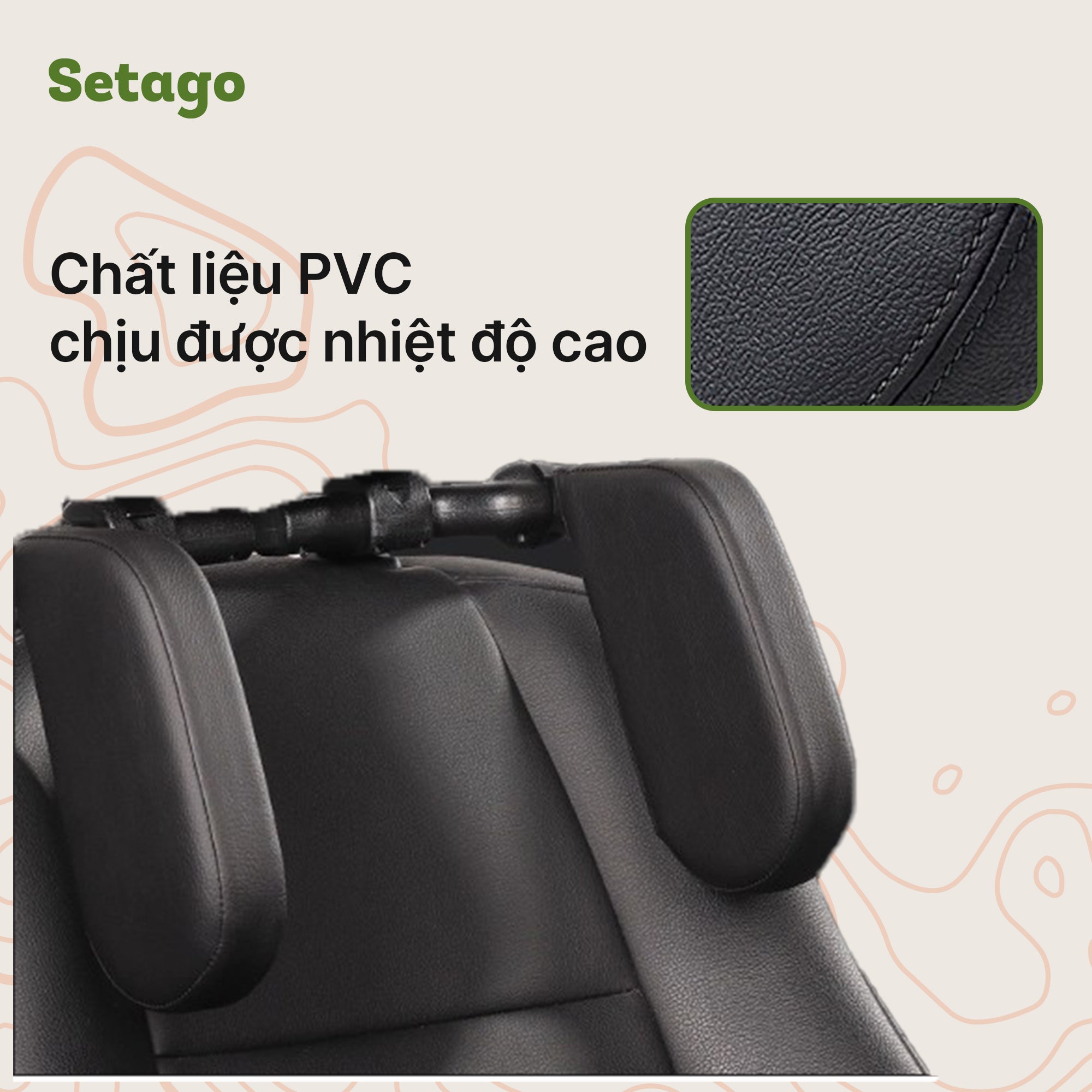 Gối Đỡ Đầu Ô Tô Cho Trẻ Em & Người Lớn – Đệm Dày, An Toàn Cho Giấc Ngủ Ngắn