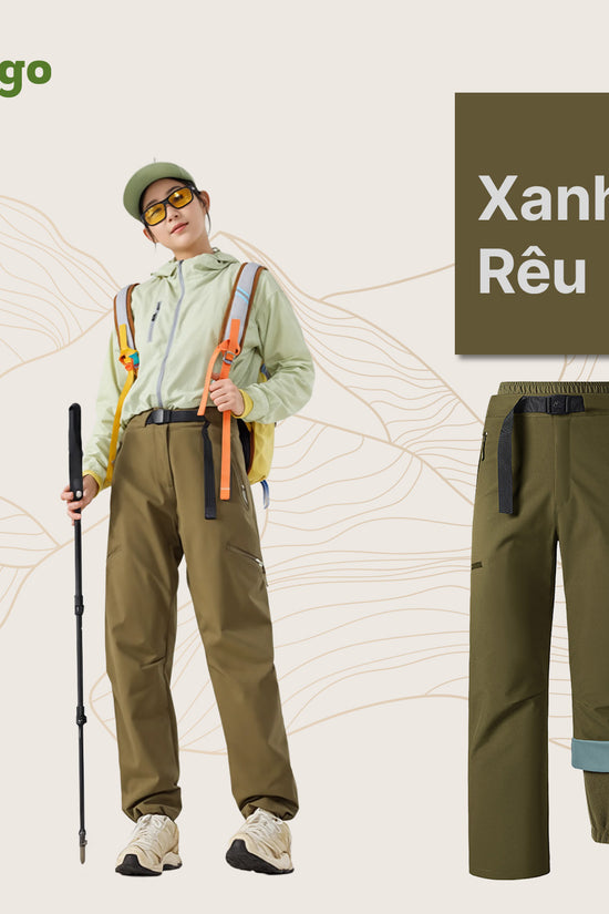 Quần dã ngoại leo núi chống nước DryPeak - Chống nước, khô ráo ở mọi cao dộ