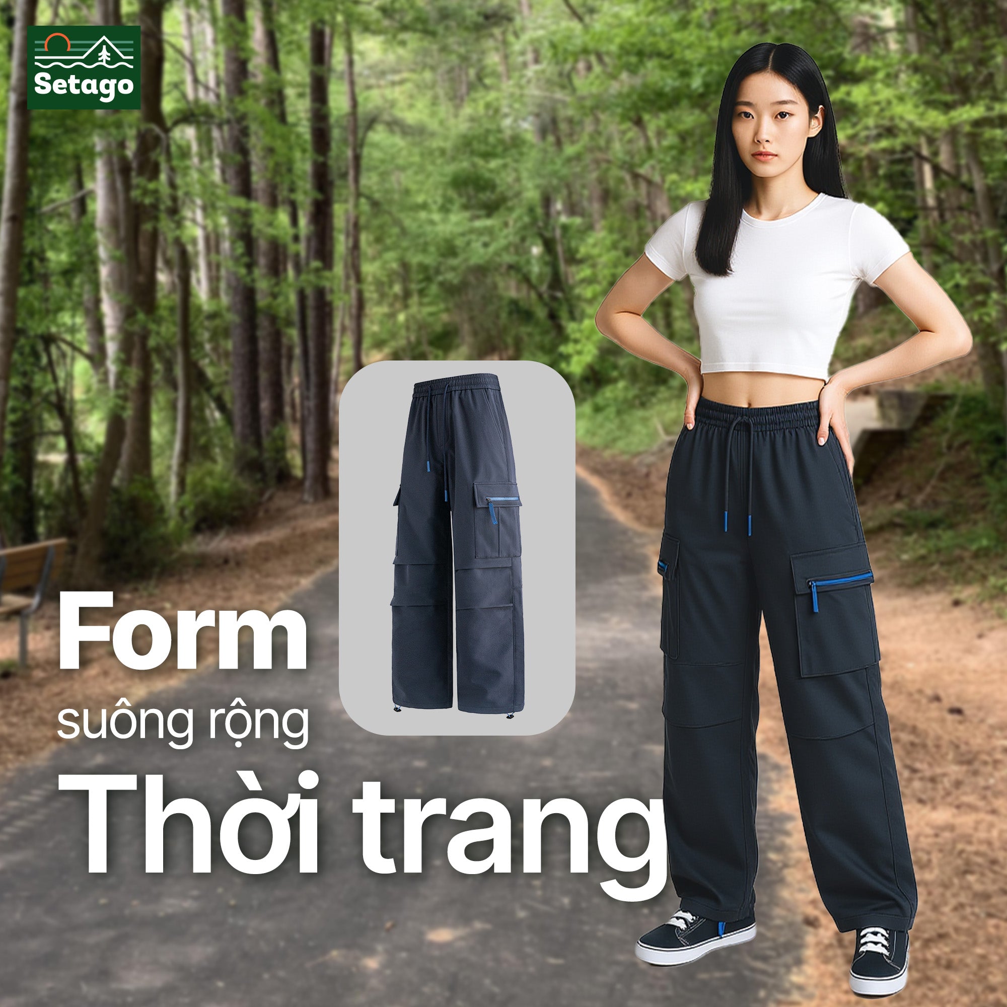 Quần túi hộp dã ngoại Trava - Linh hoạt và bền bỉ