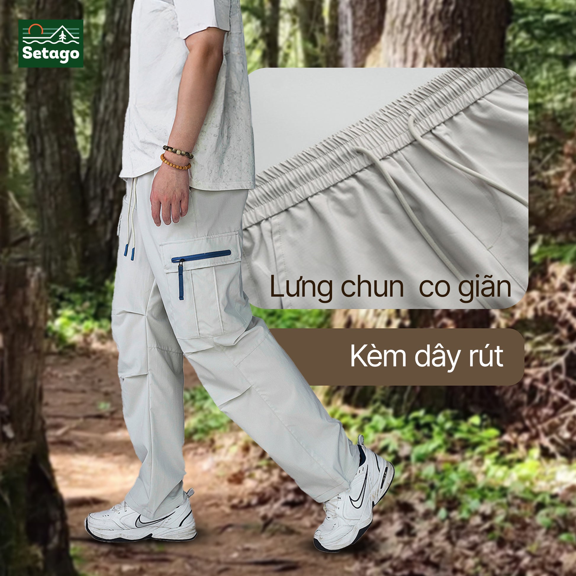 Quần túi hộp dã ngoại Trava - Linh hoạt và bền bỉ