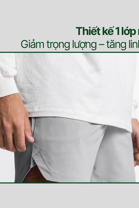 Quần đùi thể thao nam Flyon - nhẹ, thoáng, nhanh khô