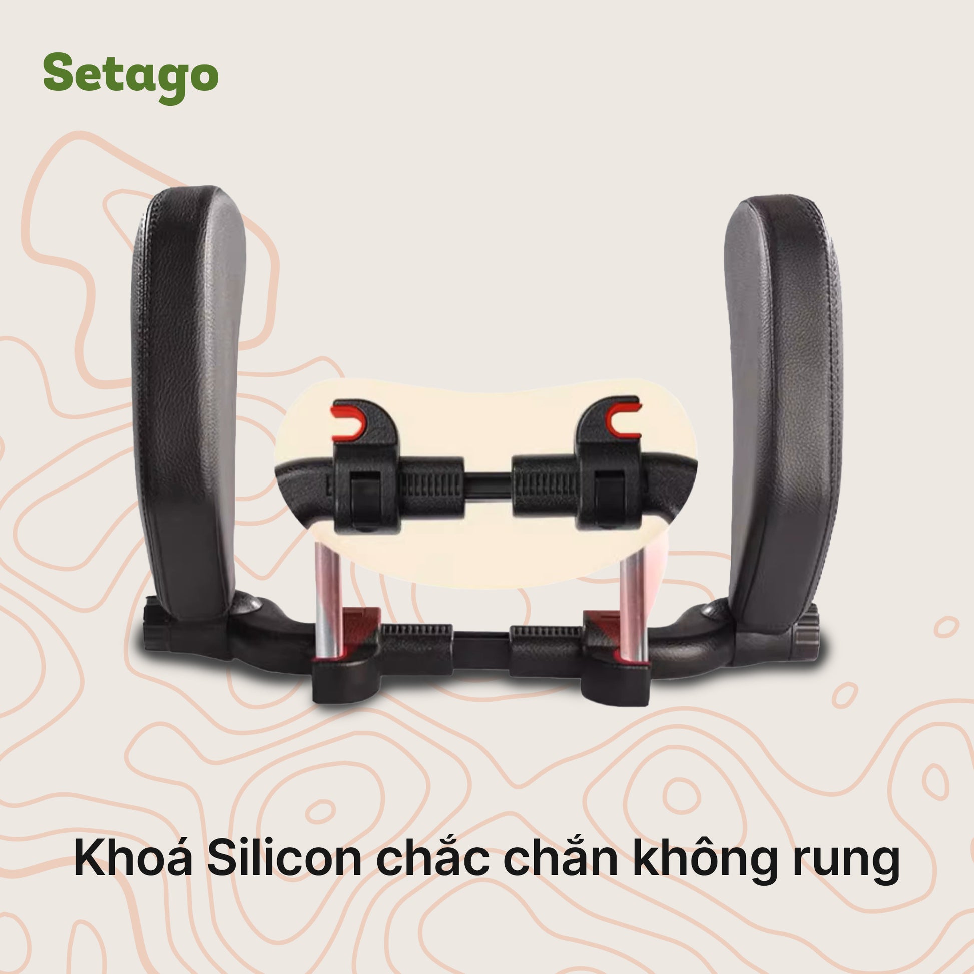 Gối Đỡ Đầu Ô Tô Cho Trẻ Em & Người Lớn – Đệm Dày, An Toàn Cho Giấc Ngủ Ngắn
