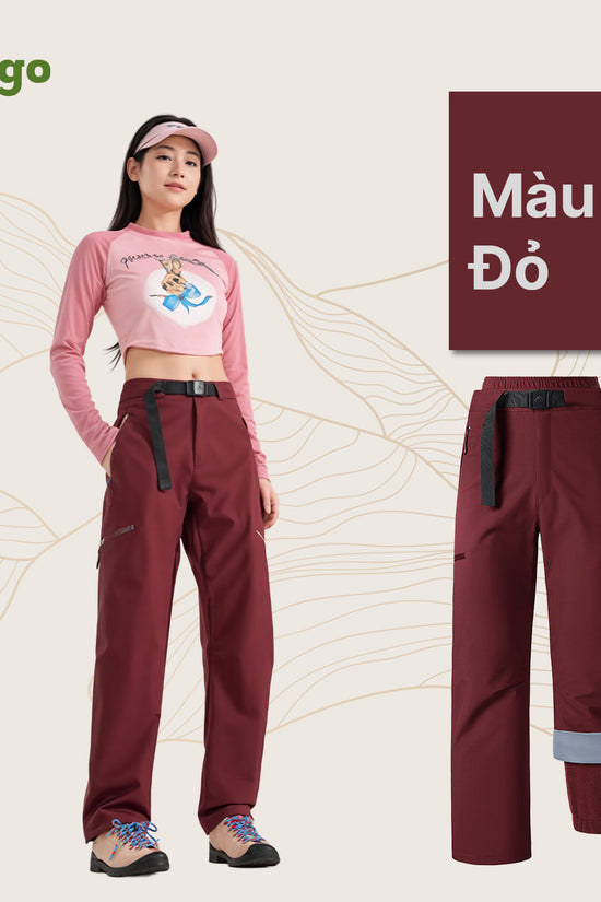 Quần dã ngoại leo núi chống nước DryPeak - Chống nước, khô ráo ở mọi cao dộ