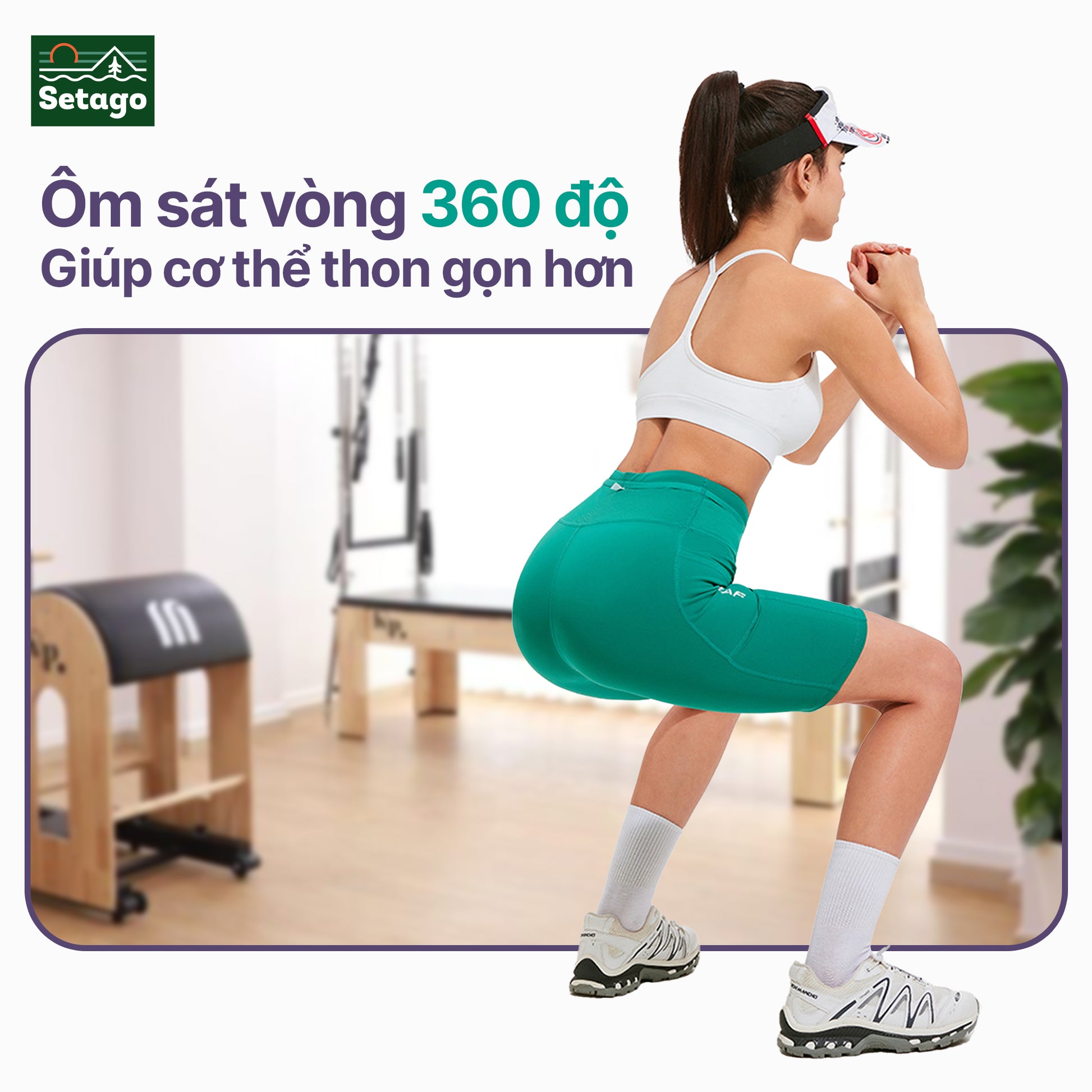 Mova quần Legging Thể Thao Dã Ngoại - gọn gàng, tôn dáng