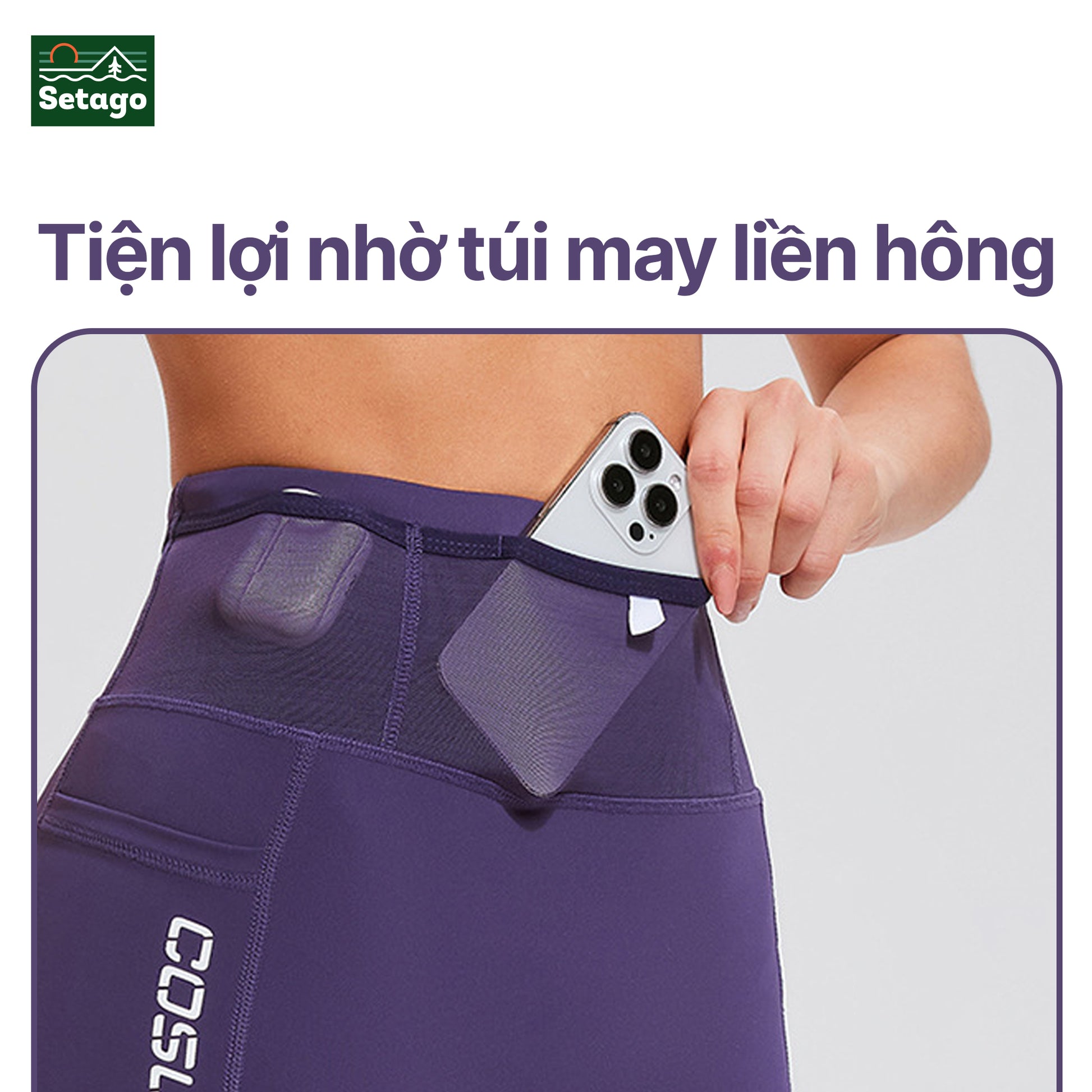 Mova quần Legging Thể Thao Dã Ngoại - gọn gàng, tôn dáng