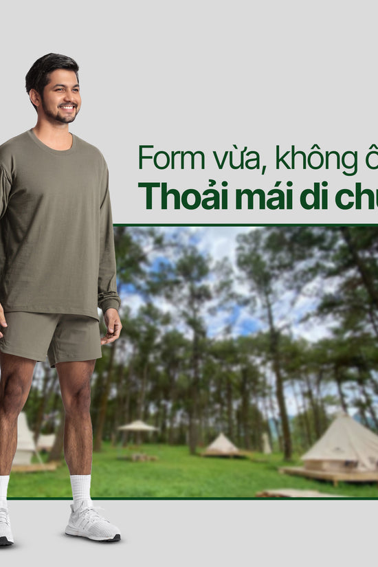 Quần đùi thể thao nam Flyon - nhẹ, thoáng, nhanh khô