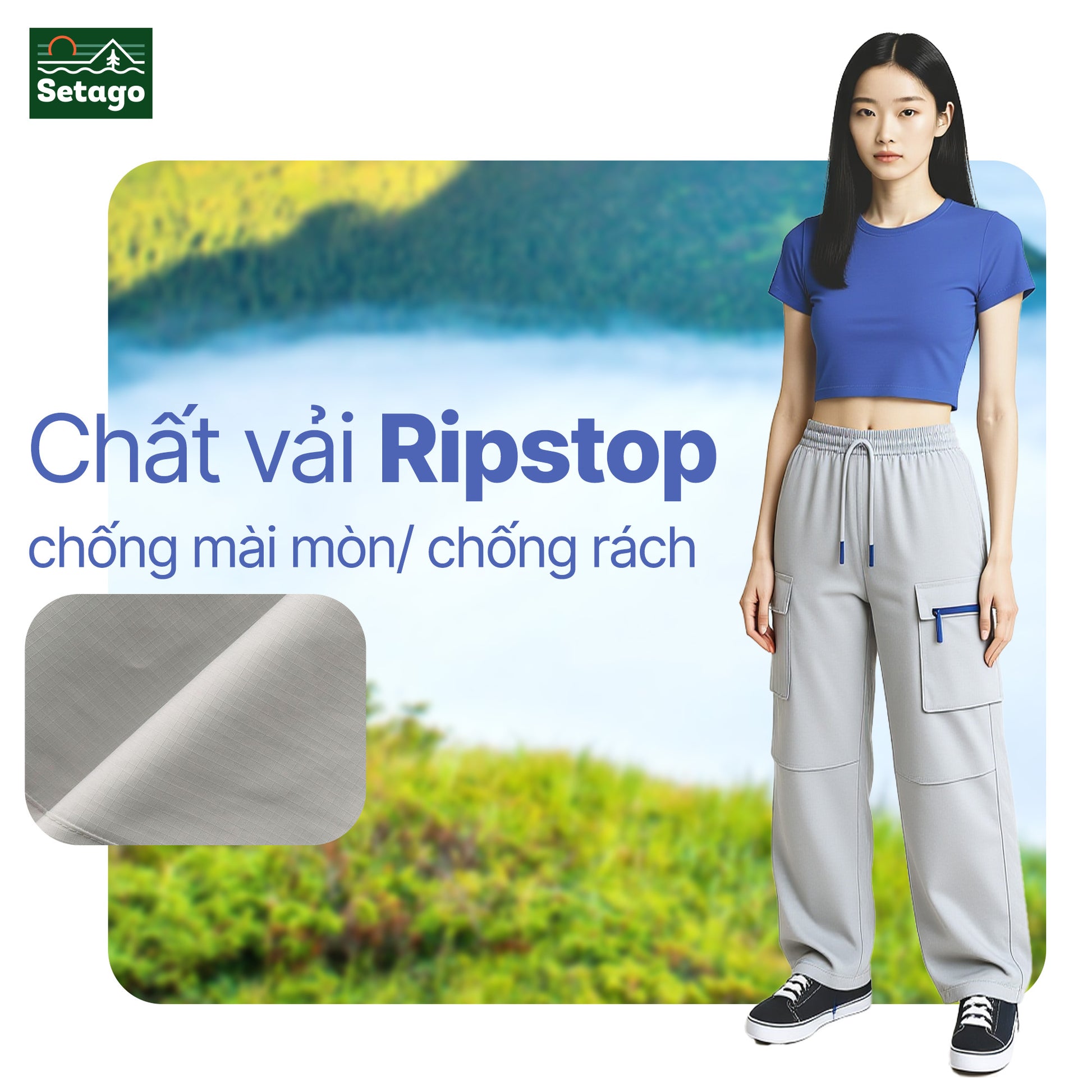 Quần túi hộp dã ngoại Trava - Linh hoạt và bền bỉ