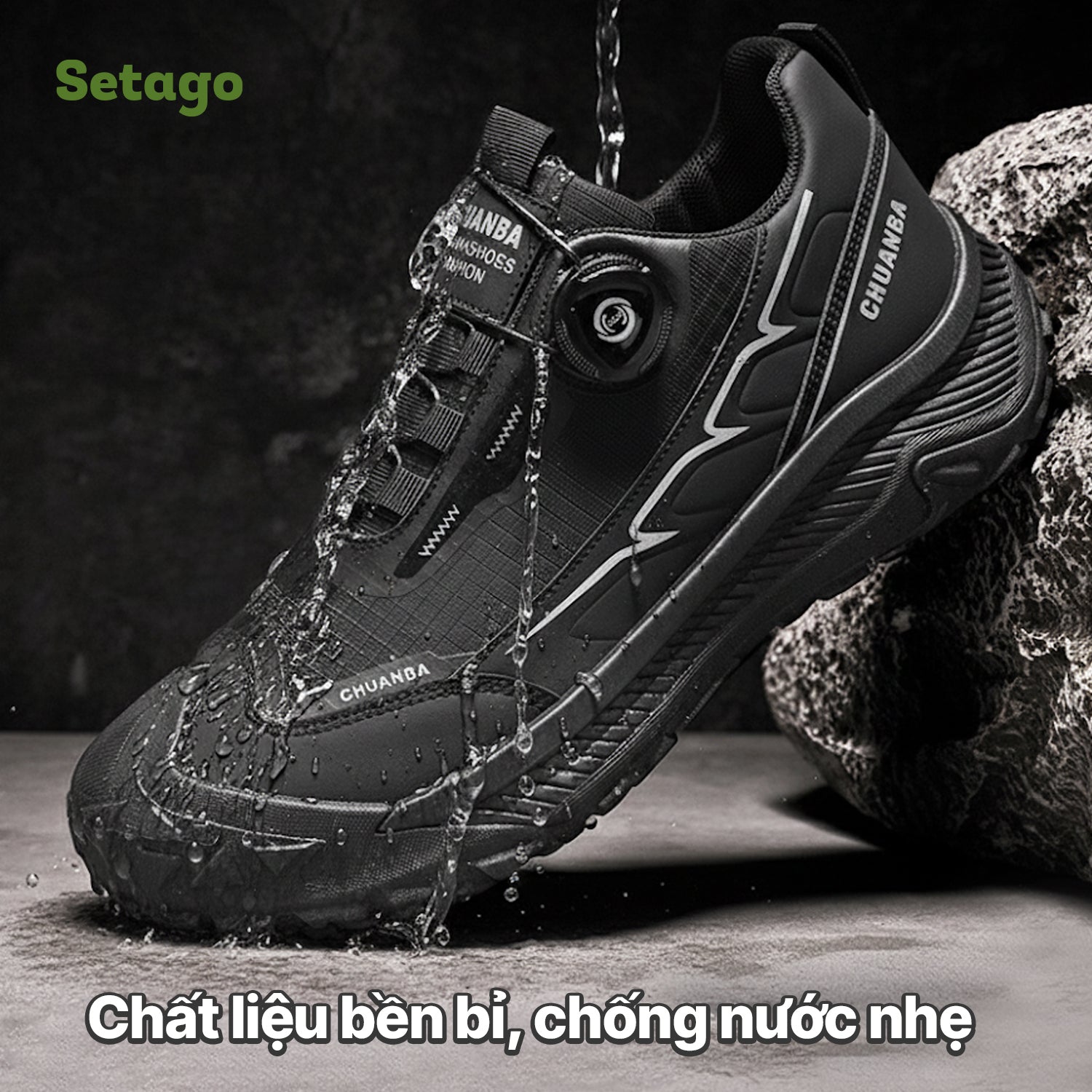 GIÀY GO TRAIL – CHỐNG NƯỚC NHẸ, VƯỢT ĐỊA HÌNH, VỮNG BƯỚC CHÂN