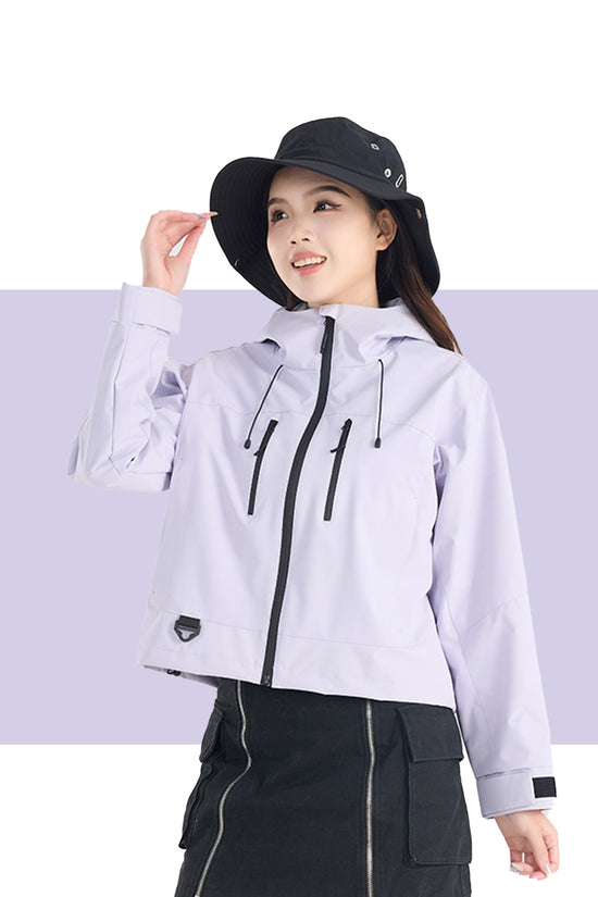 ÁO KHOÁC CROPTOP NỮ CROPARA – CẢN GIÓ, CHỐNG NƯỚC, NỮ TÍNH VÀ NĂNG ĐỘNG