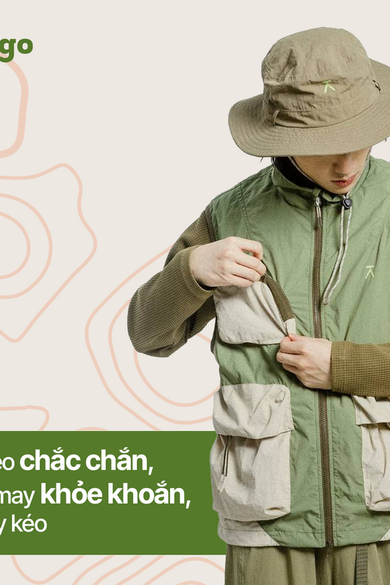 Áo Gile Dã Ngoại Pockit - Phong cách khác biệt, tiện lợi