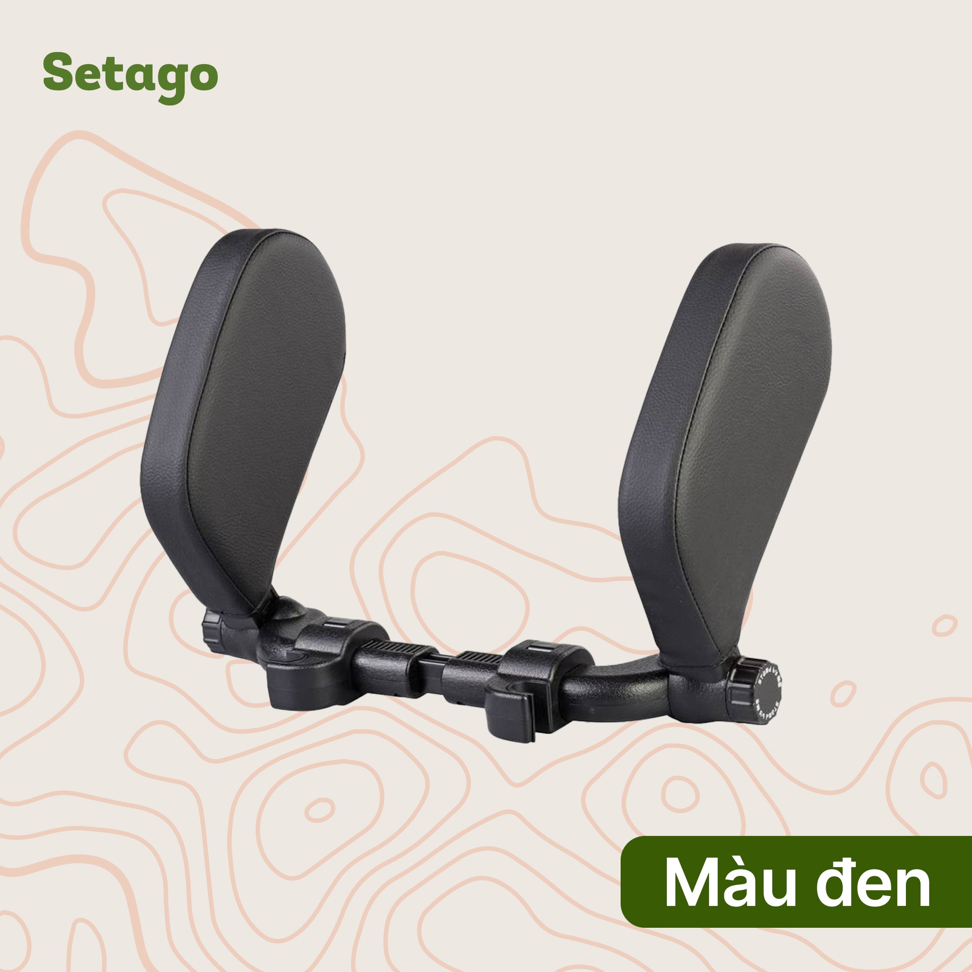 Gối Đỡ Đầu Ô Tô Cho Trẻ Em & Người Lớn – Đệm Dày, An Toàn Cho Giấc Ngủ Ngắn