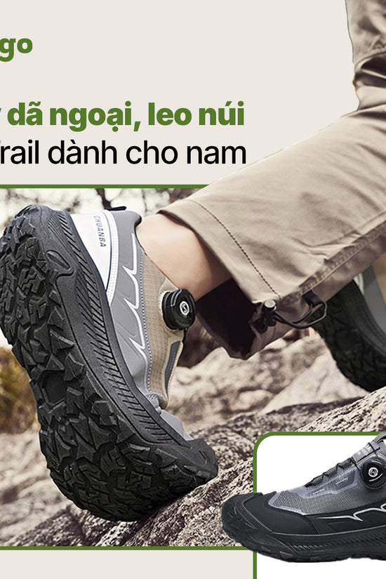 GIÀY GO TRAIL – CHỐNG NƯỚC NHẸ, VƯỢT ĐỊA HÌNH, VỮNG BƯỚC CHÂN